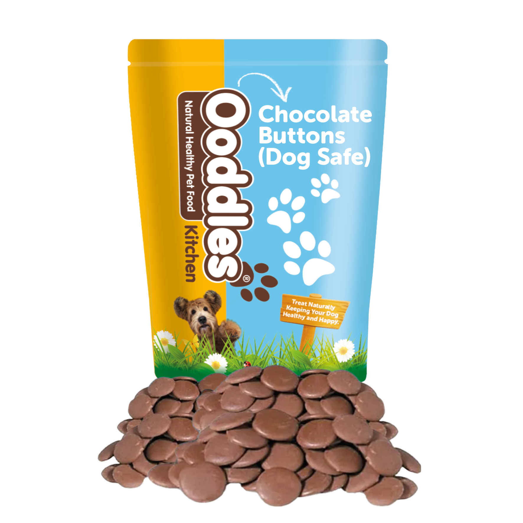 Chocolate Buttons Dog Safe for Dogs Ooddles